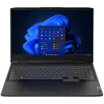Laptop Gaming Lenovo IdeaPad 3 15IAH7 (Procesor Intel® Core™ i5-12450H (12M Cache, up to 4.40 GHz) 15.6inch FHD 120Hz, 16GB, 512GB SSD, nVidia GeForce RTX 3060 @6GB, Negru)