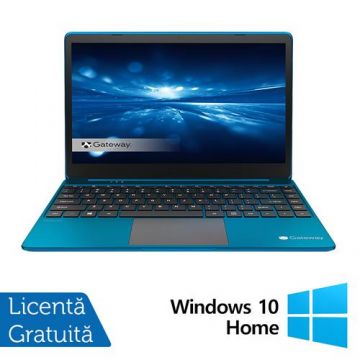 Laptop Gateway GWTN156, Intel Core i3-1115G4 1.70 - 4.10GHz, 8GB DDR4, 256GB SSD, 15.6inch Full HD IPS LCD, Webcam, Windows 10 Home, Albastru