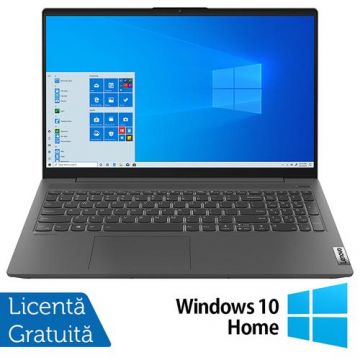 Laptop Refurbished Lenovo IdeaPad 5 15ITL05, Intel Core i7-1165G7 1.20-4.70GHz, 8GB DDR4, 256GB SSD, 15.6inch Full HD, Windows 10 Home, Gri