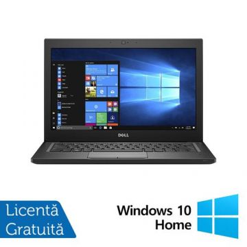 Laptop Refurbished DELL Latitude 7280, Intel Core i5-7200U 2.50GHz, 8GB DDR4, 240GB SSD, 12.5 Inch, Fara Webcam + Windows 10 Home