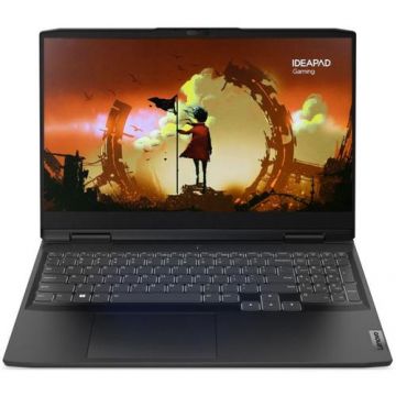 Laptop Gaming Lenovo IdeaPad 3 15ARH7 (Procesor AMD Ryzen 5 6600H (16M Cache, up to 4.5 GHz) 15.6inch FHD 120Hz, 16GB, 512GB SSD, nVidia GeForce RTX 3050 Ti @4GB, Gri)