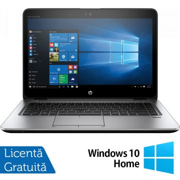 Laptop Refurbished HP EliteBook 840 G5, Intel Core i5-7300U 2.60GHz, 8GB DDR4, 240GB SSD, 14 Inch HD, Fara Webcam + Windows 10 Home