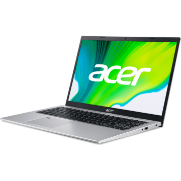 Laptop Acer 15.6'' Aspire 5 A515-56, FHD, Procesor Intel® Core™, 8GB DDR4, 512GB SSD, Intel Iris Xe, No OS, Pure Silver