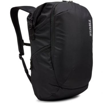 Rucsac Thule Subterra, 34 l, pentru laptop de max. 15.6 inch, 2 compartimente, buzunar lateral x 1, waterproof, nylon, Negru