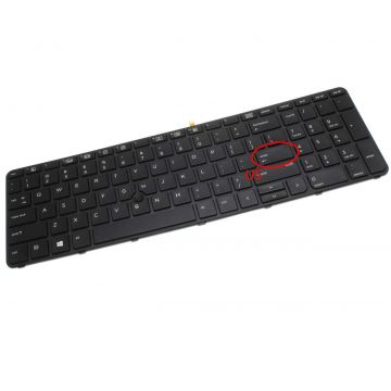 Tastatura HP Probook 450 G4 iluminata backlit cu Trackpoint