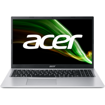 Laptop Acer 15.6'' Aspire 3 A315-58, FHD, Procesor Intel® Core™ i5-1135G7, 8GB DDR4, 256GB SSD, Intel Iris Xe, No OS, Pure Silver