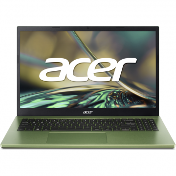 Laptop Acer 15.6'' Aspire 3 A315-59, FHD IPS, Procesor Intel® Core™ i5-1235U, 8GB DDR4, 256GB SSD, Intel Iris Xe, No OS, Willow Green