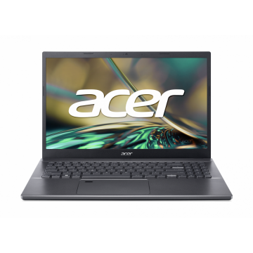 Laptop Acer 15.6'' Aspire 5 A515-47, FHD IPS, Procesor AMD Ryzen™ 5 5625U, 16GB DDR4, 512GB SSD, Radeon, No OS, Steel Grey