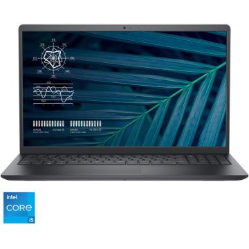 Laptop Dell Vostro 3510 cu procesor Intel® Core™ i5-1135G7 pana la 4.20 GHz , 15.6, Full HD, 16GB, 512GB SSD, Intel® Iris® Xe Graphics, Ubuntu, Carbon Black, 3 years ProSupport Warranty