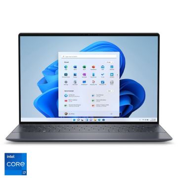 Laptop Dell XPS 9320 cu procesor Intel® Core™ i7-1260P pana la 4.70 GHz, 13.4, Full HD+, 16GB, 512GB SSD, Intel® Iris® Xe Graphics, Windows 11 Pro, Graphite, 3 years Basic On-Site Warranty