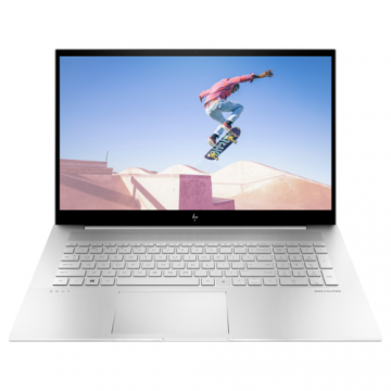 Laptop HP Envy 17-cr0043nn (Procesor Intel® Core™ i5-1240P (12M Cache, up to 4.4 GHz) 17.3inch FHD, 16GB, 512GB SSD, Intel Iris Xe Graphics, Windows 11 Home, Argintiu) Laptop HP Envy 17-cr0043nn (Procesor Intel® Core™ i5-1240P (12M Cache, up to 4.4 GHz) 17.3inch FHD, 16GB, 512GB SSD, Intel Iris Xe Graphics, Windows 11 Home, Argintiu)