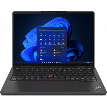 Laptop Lenovo ThinkPad X13s Gen 1 (Procesor Qualcomm® Snapdragon™ 8cx Gen 3 (8C, 4x Kryo Prime + 4x Kryo Gold @3.0GHz) 13.3inch WUXGA, 16GB, 256GB SSD, Adreno 690, 5G, Win11 Pro, Negru)