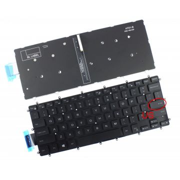 Tastatura Dell 0PFFH8 iluminata layout US fara rama enter mic