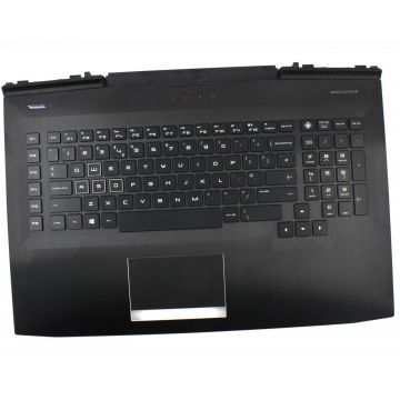 Tastatura HP Omen 17-AN000 Neagra cu Palmrest Negru si TouchPad iluminata backlit