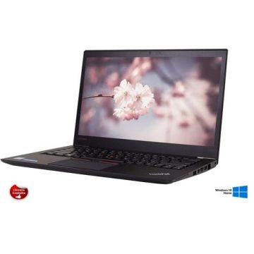 Laptop Refurbished Lenovo THINKPAD T460S CORE I5-6300U 2.40 GHz 8GB DDR3 128GB SATA SSD 14.0inch FHD WEBCAM Windows 10 Home Preinstalat