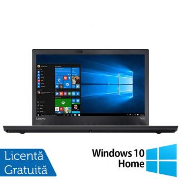 Laptop Refurbished LENOVO ThinkPad T470, Intel Core i5-6200U 2.30GHz, 8GB DDR4, 240GB SSD, 14 Inch, Webcam + Windows 10 Home