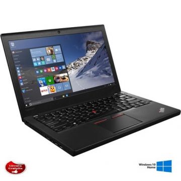 Laptop Refurbished Lenovo Thinkpad X260 Intel Core i5-6300U 2.40GHz up to 3.00GHz 8GB DDR4 480GB SSD 12.5inch Webcam Windows 10 Home Preinstalat