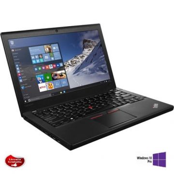 Laptop Refurbished Lenovo Thinkpad X260 Intel Core i5-6300U 2.40GHz up to 3.00GHz 8GB DDR4 480GB SSD 12.5inch Webcam Windows 10 Professional Preinstalat