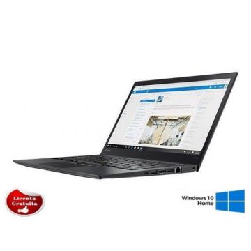 Laptopuri Refurbished Lenovo T470s Intel Core CORE I5-7300U 2.60 GHZ 16GB DDR4 512GB NVMe SSD Webcam 14inch FHD Windows 10 Home Preinstalat