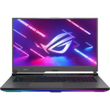 Laptop ASUS Gaming 17.3'' ROG Strix G17 G713QR, QHD 165Hz, Procesor AMD Ryzen™ 9 5900HX (16M Cache, up to 4.6 GHz), 32GB DDR4, 1TB SSD, GeForce RTX 3070 8GB, No OS, Eclipse Gray