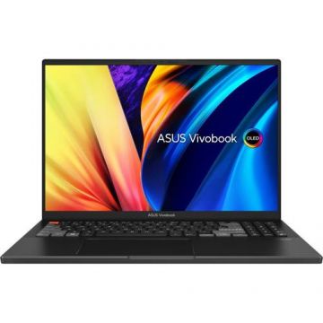 Laptop Asus Vivobook Pro 16X OLED N7601ZM (Procesor Intel® Core™ i7-12700H (24M Cache, up to 4.70 GHz) 16inch 4K, 16GB, 1TB SSD, nVidia GeForce RTX 3060 @6GB, Win 11 Pro, Negru)