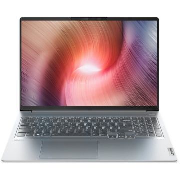 Laptop Lenovo 16'' IdeaPad 5 Pro 16ARH7, 2.5K IPS 120Hz, Procesor AMD Ryzen™ 7 6800HS Creator Edition (16M Cache, up to 4.7 GHz), 16GB DDR5, 512GB SSD, GeForce GTX 1650 4GB, No OS, Cloud Grey