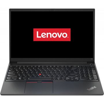 Laptop Lenovo ThinkPad E15 Gen 4 cu procesor AMD Ryzen™ 7 5825U pana la 4.5 GHz, 15.6, Full HD, IPS, 16GB DDR4, 512GB SSD, AMD Radeon™ Graphics, No OS, Black