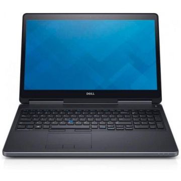 Laptop Refurbished Dell PRECISION 7510, INTEL CORE i7-6820HQ 2.70GHZ, 32GB DDR4 (2 x 16GB), 512GB SSD, NVIDIA QUADRO M2000M,  15.6inch FHD