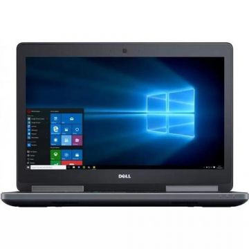 Laptop Refurbished PRECISION 7520, INTEL CORE i7-6920HQ 2.90GHZ, 32GB DDR4 (2 x 16GB), 512GB SSD, NVIDIA QUADRO M2200, 15.6inch FHD, WINDOWS 10 PROFESSIONAL
