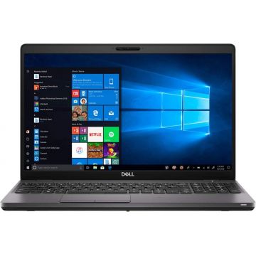 Laptop Second Hand Dell Latitude 5500, Intel Core i5-8365U 1.60-4.10GHz, 8GB DDR4, 256GB SSD M.2, 15.6 Inch, Webcam, Tastatura Numerica, Grad A-