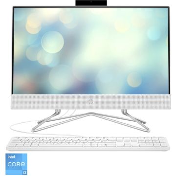 Sistem HP All-in-One 22-dd2000nq PC cu procesor Intel® Core™ i3-1215U pana la 4.40 GHz,21.5, Full HD, 8GB, 256GB SSD, Intel® UHD Graphics, Free DOS