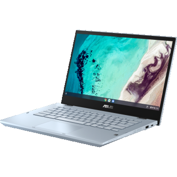 Laptop ASUS ChromeBook Flip, CX3400FMA-EC0278, 14.0-inch, Touch screen, FHD (1920 x 1080) 16:9, Glossy display, Intel® Core™ i5-1130G7 Processor 1.1 GHz (8M Cache, up to 4.0 GHz, 4 cores), 8G LPDDR4X on board, 128GB M.2 NVMe™ PCIe® 3.0 SSD, 1x 3.5mm Laptop ASUS ChromeBook Flip, CX3400FMA-EC0278, 14.0-inch, Touch screen, FHD (1920 x 1080) 16:9, Glossy display, Intel® Core™ i5-1130G7 Processor 1.1 GHz (8M Cache, up to 4.0 GHz, 4 cores), 8G LPDDR4X on board, 128GB M.2 NVMe™ PCIe® 3.0 SSD, 1x 3.5mm