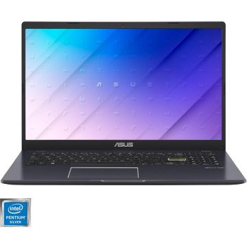 Laptop ASUS E510MA cu procesor Intel® Pentium® Silver N5030 pana la 3.10 GHz, 15.6, HD, 8GB, 256GB SSD, Intel® UHD Graphics 605, No OS, Black