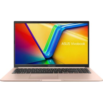 Laptop ASUS VivoBook 15 M1502IA cu procesor AMD Ryzen™ 5 4600H pana la 4.00 GHz, 15.6, Full HD, IPS, 8GB, 512GB SSD, AMD Radeon™ Graphics, No OS, Terra Cotta