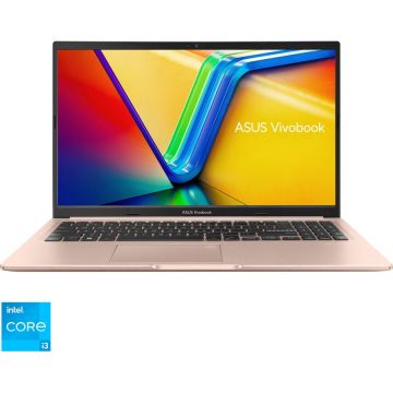 Laptop ASUS VivoBook 15 X1502ZA cu procesor Intel® Core™ i3-1220P pana la 4.40 GHz, 15.6, Full HD, IPS, 8GB, 512GB SSD, Intel® UHD Graphics, No OS, Terra Cotta