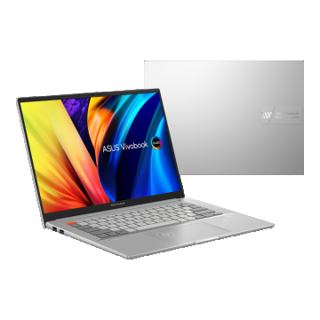Laptop ASUS Vivobook Pro, N7401ZE-M9080X, 14.5-inch, 2.8K (2880 x 1800) OLED 16:10 aspect ratio, Intel® Core™ i9-12900H Processor 2.5 GHz (24M Cache, up to 5.0 GHz, 6P+8E cores), Intel® Iris™ Plus Graphics, NVIDIA® GeForce® RTX™ 3050 Ti Laptop GPU, N/A, Laptop ASUS Vivobook Pro, N7401ZE-M9080X, 14.5-inch, 2.8K (2880 x 1800) OLED 16:10 aspect ratio, Intel® Core™ i9-12900H Processor 2.5 GHz (24M Cache, up to 5.0 GHz, 6P+8E cores), Intel® Iris™ Plus Graphics, NVIDIA® GeForce® RTX™ 3050 Ti Laptop GPU, N/A,