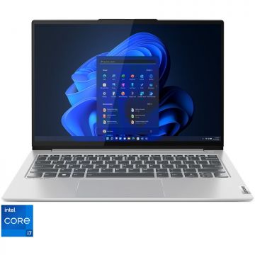 Laptop Lenovo ThinkBook 13s G4 IAP cu procesor Intel® Core™ i7-1260P pana la 4.70 GHz, 13.3, WUXGA, IPS, 16GB DDR4, 512GB SSD, Intel® Iris® Xe Graphics, Windows 11 Pro, Arctic Grey