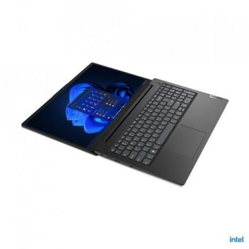 Laptop Lenovo V15 G3 IAP cu procesor Intel® Core™ i3-1215U pana la 4.40 GHz, 15.6, Full HD, 8GB, 256GB SSD, Intel UHD Graphics, No OS, Black