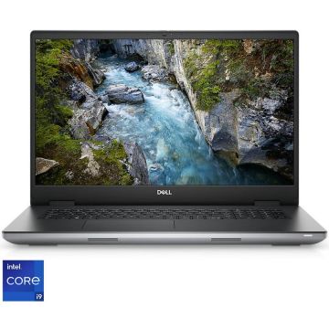 Laptop Dell Mobile Precision Workstation 7770 CTO cu procesor i9-12950HX, 17.3, Full HD, 32GB, 1TB SSD, Nvidia RTX A4500, Ubuntu