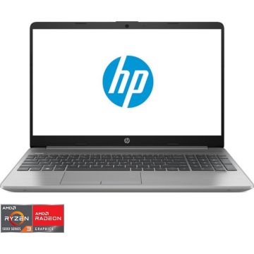 Laptop HP 255 G9 cu procesor AMD Ryzen™ 3 5425U pana la 4.1 GHz, 15.6 Full HD, IPS, 8GB, 256GB SSD, AMD Radeon™ Graphics, Free DOS, Silver
