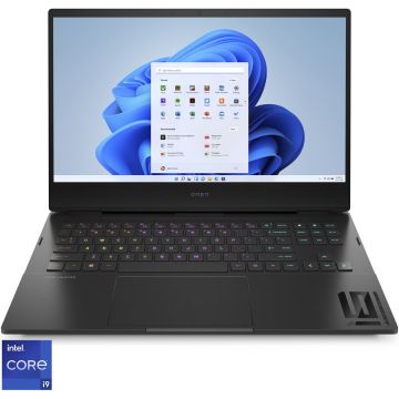 Laptop HP Gaming OMEN 16-k0002nq cu procesor Intel® Core™ i9-12900H (24M Cache, up to 5.00 GHz), 16.1'', QHD IPS, 16GB DDR5, 1TB SSD, GeForce RTX 3070 Ti 8GB, Windows 11 Home, Shadow Black