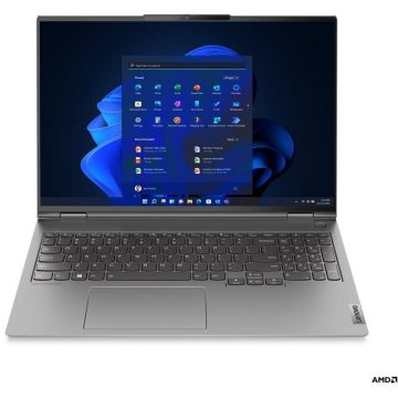 Laptop Lenovo 16'' ThinkBook 16p G3 ARH, WQXGA, Procesor AMD Ryzen™ 5 6600H (16M Cache, up to 4.5 GHz), 16GB DDR5, 512GB SSD, GeForce RTX 3060 6GB, Win 11 Pro, Mineral Grey