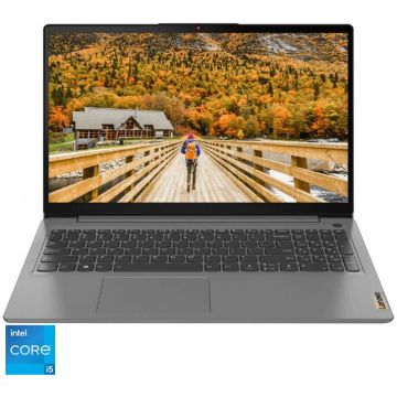 Laptop Lenovo IdeaPad 3 15ITL6 cu procesor Intel® Core™ i5-1155G7 pana la 4.50 GHz, 15.6, Full HD, 8GB, 256GB SSD, Intel® UHD Graphics, No OS, Arctic Grey