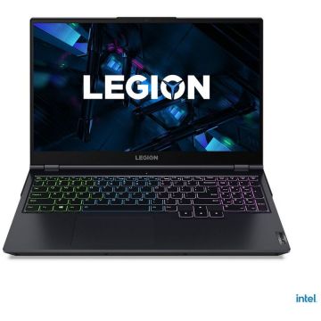 Laptop Lenovo Legion 5 15ITH6, 15.6 FHD, procesor Intel Core i5-11400H, 8GB RAM, 512GB SSD, nVidia GeForce RTX 3050 Ti, Windows 11 Home, Shadow Black