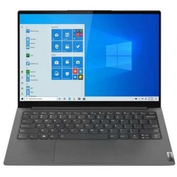 Laptop Lenovo Yoga Slim 7 Pro 14ITL5, 14 2.2K, cu procesor Intel Core I7-1165G7, 16GB RAM, 512 SSD, Intel Iris Xe Graphics, Windows 10 Home, Slate Grey