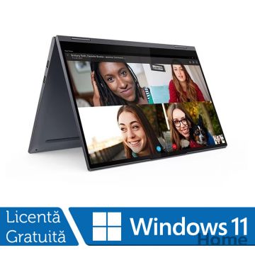 Laptop Nou Lenovo Yoga 7 15ITL5, Intel Core i7-1165G7 1.20 - 4.70GHz, 8GB DDR4, 512GB SSD, 15.6 Inch Full HD Touchscreen, Windows 11 Home