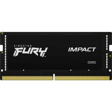 Memorie RAM notebook, SODIMM, DDR5, 16GB, 5600MHz, CL40, 1.1V, Fury