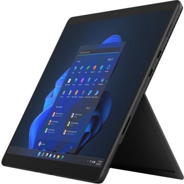 Tableta Microsoft Surface Pro 8, Procesor Intel® Core™ i7-1185G7, PixelSense 13, 16GB RAM, 512GB SSD, 8MP, Wi-Fi, Bluetooth, Windows 11 Pro Negru