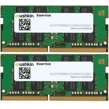 Essentials - DDR4 - kit - 64 GB: 2 x 16 GB - SO-DIMM 260-pin - 2666 MHz / PC4-21300 - unbuffered