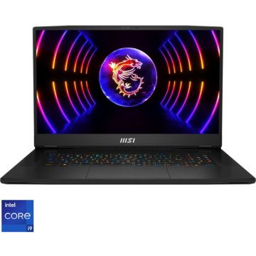 Laptop MSI Gaming 17.3'' Titan GT77 HX 13VI, UHD 144Hz MiniLED, Procesor Intel® Core™ i9-13980HX (36M Cache, up to 5.60 GHz), 64GB DDR5, 2x 2TB SSD, GeForce RTX 4090 16GB, Win 11 Home, Core Black